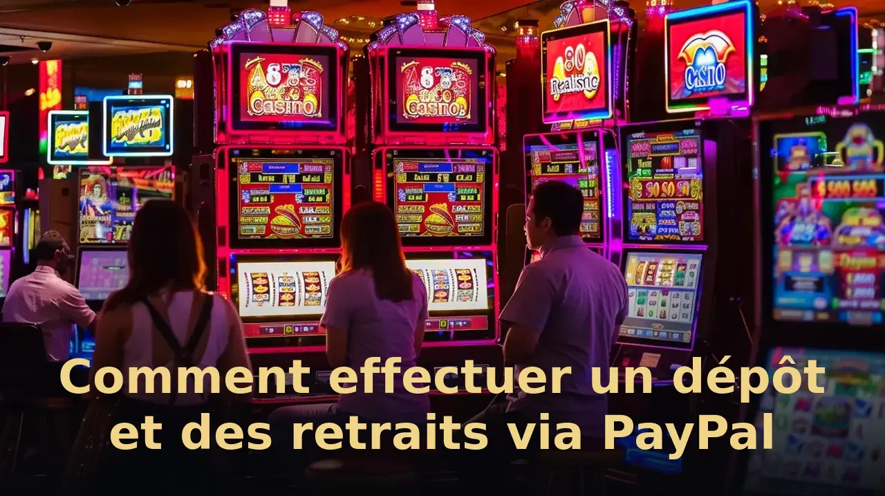 Comment effectuer un dépôt et des retraits via PayPal